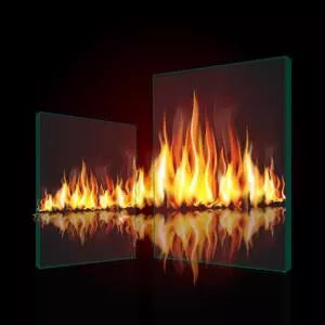 Fireproof glass Fireproof glass