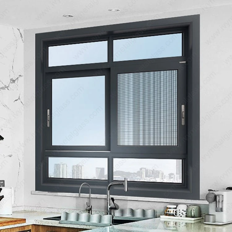 Jendela Geser Aluminium yang Elegan