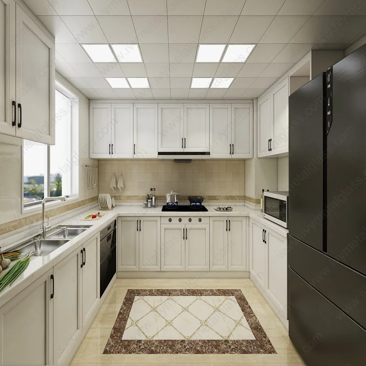 Lemari Dapur Aluminium Penuh