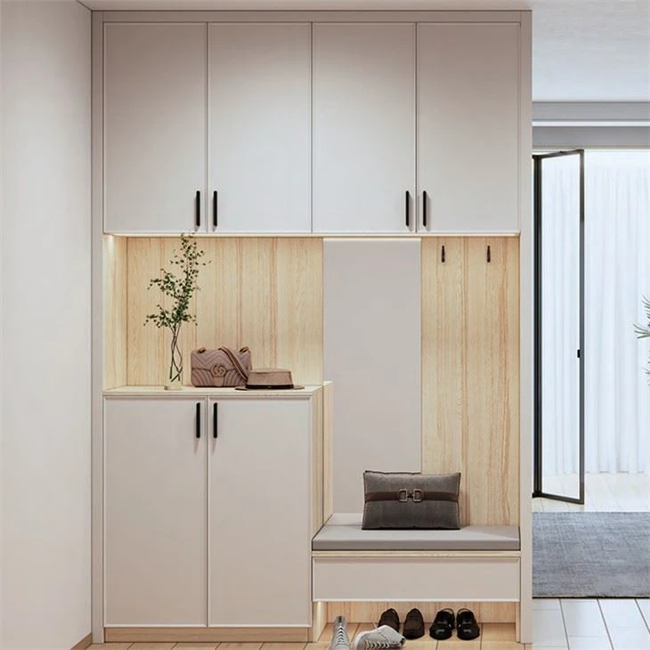 Kabinet Pintu Masuk Kayu Imitasi