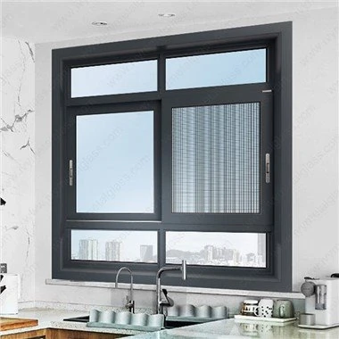 Jendela Geser Aluminium yang Elegan