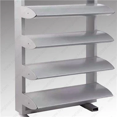 Jendela Louver Tetap Aluminium