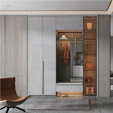 Kabinet Pintu Masuk Multifungsi