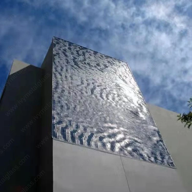 Dinding Tirai Panel Stainless Steel