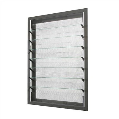 Kisi-kisi Aluminium dengan Kaca