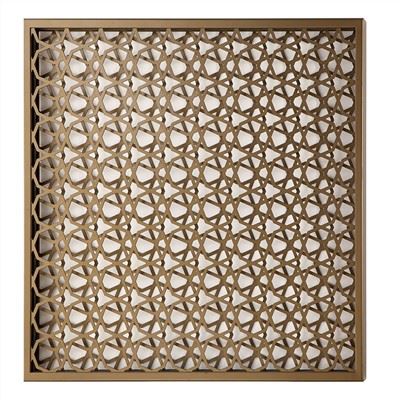 Panel Aluminium Ukiran Berongga