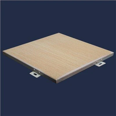 Panel Aluminium Warna Kayu