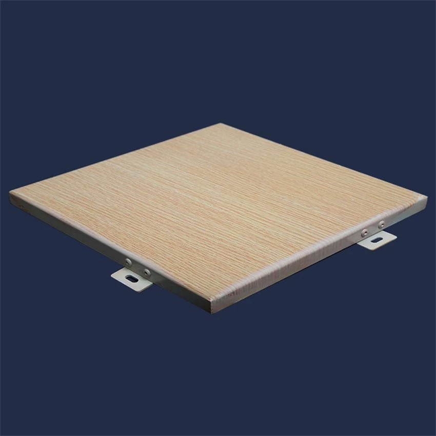 Panel Aluminium Warna Kayu